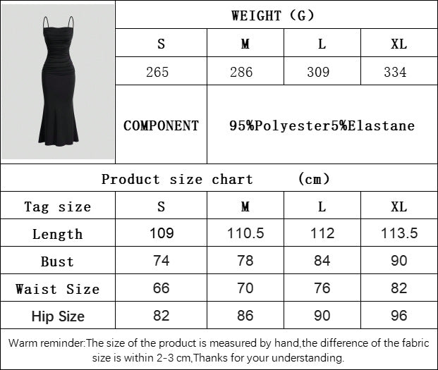 Collarless Dress Spring New High Waist Tied Spaghetti-strap Sheath