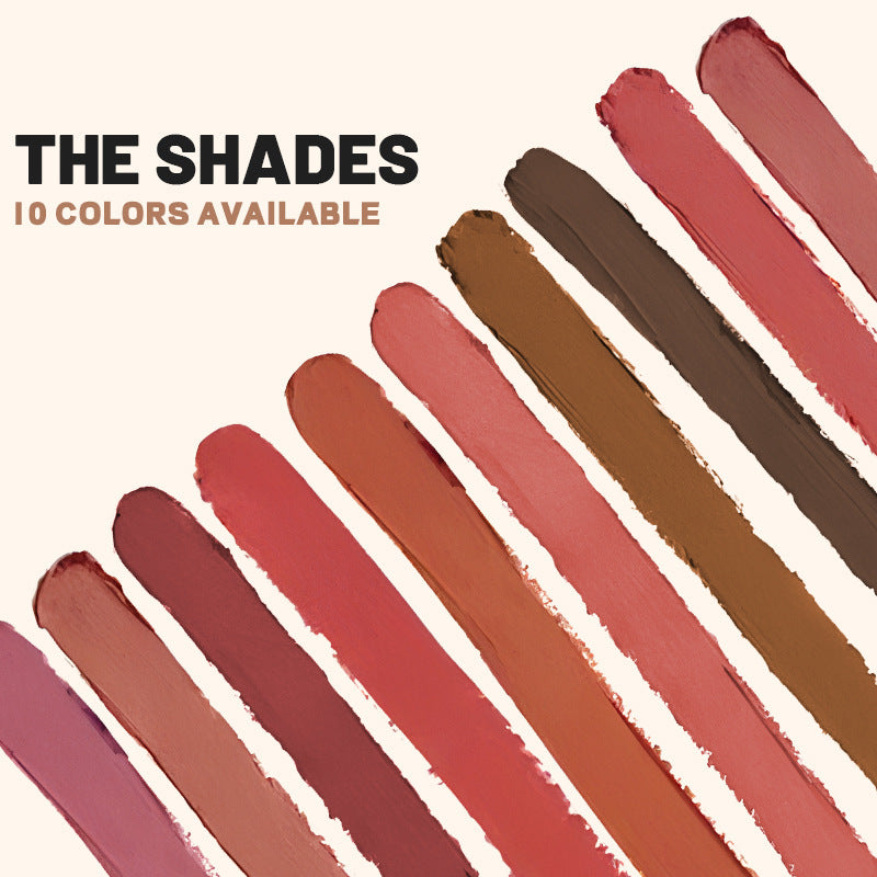 Double-headed Matte Lip Liner Transparent Moisturizing Lip Gloss