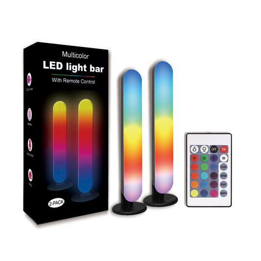 Desk Ambient Light With Remote Control, Room Decor Essential, RGB Color-Changing LED Light, Perfect For Living Rooms, Bedrooms, And Bars, Place Beside Computers Or TVs Holiday Decor, Home Decor
