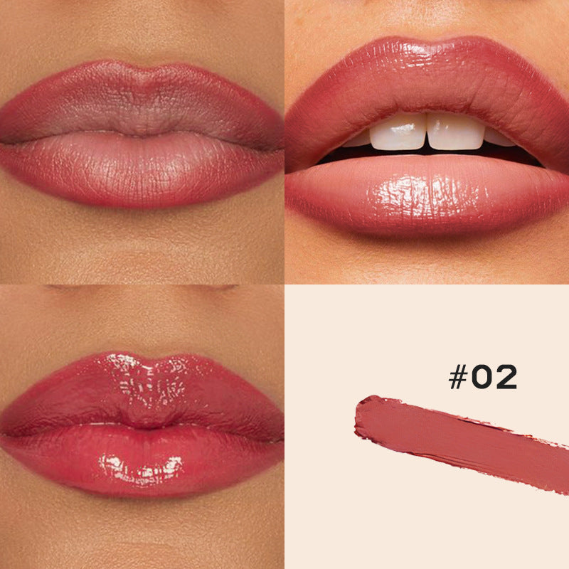 Double-headed Matte Lip Liner Transparent Moisturizing Lip Gloss